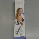 Clip in Ponytail Extension 18 Inch Pony Tails Hair Extensions for Women Long Straight Curly Tail Ponytail Hair piece Synthetic Fake Versatile Pony Gloden Blonde and Beach Blonde Tips