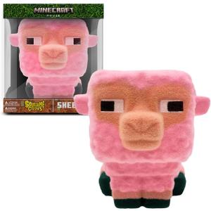 Minecraft Mighty Mega Squishme (Pink Sheep Cozie), 12 inches