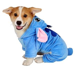 Fashion Dog Costumes, Pet Outfit, Pet Pajamas Clothes Warm Hoodie Coat for Any Party Halloween Christmas S