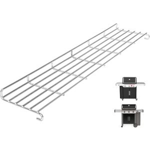66044 Grill Warming Rack Stainless Steel for Weber Genesis II E-310, II E-315, II E-330, II E-335, II S-310, II S-335 (2017 and Newer), Replacement Part for Weber 66044