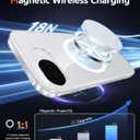 FNTCASE for Google Pixel 10a Case: Magnetic Military Grade Drop Protection with Screen Protector Anti Yellowing Cell Phone Cover - Rugged Shockproof Protective Bumper Transparent Cases(Clear Magsafe)