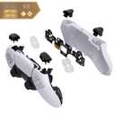 eXtremeRate Face Clicky Kit V3 for PS5 Controller BDM-010 BDM-020 Face Buttons, Custom Hard Silicone Tactile Switch Dpad Action Buttons Mouse Click Kit for PS5 Controller BDM 010 020 - NO Controller