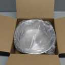 304 Stainless Steel Dog Bowls Set of 2, Anti Rust Metal & Non Slip Rubber Base, Heavy Duty Large Feeding Dishes, Food Grade BPA Free, Food and Water Bowl for Medium Dogs (48oz, 6cup)