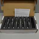 14x1.5 Spiked Lug Nuts 6x5.5 Chevy, Chrome Spike Lug Nuts Chevy Silverado 6 Lug Conical Bulge Seat with 1 Socket Key Fit Silverado Suburban GMC Sierra Yukon Dodge Ram 1500 Ford F150 Aftermarket Wheel