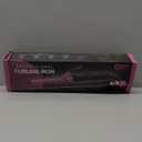 DAN Technology Small Ceramic Curling Wand with Adjustable Temperature for Tight Curls on Short & Long Hair (3/8 Inch, 10MM) (Pink)