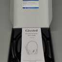 Gixxted (2026 Upgraded) Wireless Headset with Mic for Work, Bluetooth Headset with Noise Canceling Microphone, Wireless Headphones with Mic and USB Dongle and Mute, Fit for Computer/PC/Teams (Black)