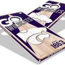 YouTheFan NCAA 2’ x 4’ Professional Wood Cornhole Game