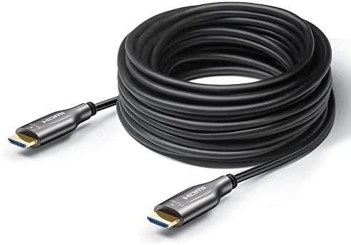 Amazon.com: EVAIO Fiber Optic HDMI Cable 100 Feet, HDMI 2.0, 18Gbps, Supports 4K@ 60Hz, 4:4:4/4:2:2/4:2:0, HDR10, Dolby Vision, HDCP2.2, ARC,3D,Slim and Flexible : Electronics