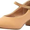 ARCLIBER Character Shoes for Women Ankle Strap 1.55" Dance Heels for Ballroom Salsa Tango Size 7.5