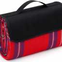 Scuddles Picnic Outdoor Blanket Park Blanket Beach Mat for Camping on Grass Oversized Seats 4 Adults Water Resistant Picnic Mat