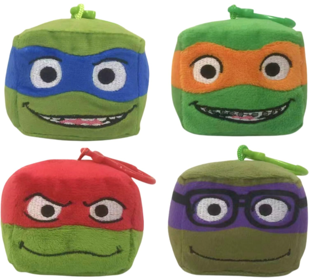 Teenage Mutant Ninja Turtle Cubez 4-Pack - Plush Toy