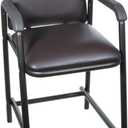 Drive Medical 17100-BV Hip High Chair with Back and Arms, Brown Vein