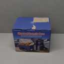 EAST OAK Cordless Electric Lunch Box for Adults, Dark Green, 2-Layer