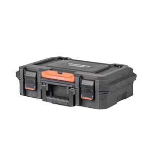 CRAFTSMAN TRADESTACK 22" X 14" D Black Structural foam Tool Box ( BLACK AND RED )