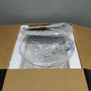 20" Small Ceramic Table Lamps for Bedroom Set of 2, Modern Lamps for Night Stands, Farmhouse Table Lamps for Living Room, Home Office and Hallways,White