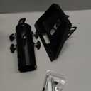 Starlink Gen 3 Mount, Starlink Pole Mount, Starlink Mounting Kit for Starlink Standard Dish V3fits masts from 1.1-2.1in (28-54mm).Starlink gen 3 Pipe Adapter can be Adjusted from 90-180,Black