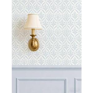 YXTII 17.3"×78.7" Vintage Wallpaper Blue Peel and Stick Wallpaper Self Adhesive Removable Wallpaper for Bedroom Drawers Cabinets