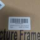 4X6 Picture Frame Set of 10, Display Pictures 3.5X5 with Mat or 4X6 without Mat, Photo Frames for Wall Mounting or Table Top Display, Gold