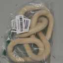 Wood Chain Link Decor and Beaded Garland Set - Hand Carved Decorative Wood Chain, Home Decor, Farmhouse