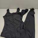 Kepblom Womens One Piece Jumpsuit Sleeveless Rompers Tank Top Unitard Tummy Control Spandex Bodysuit for Yoga, Workout (Medium, Black)