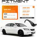 ALMULOO Fender Liner Compatible with 2008-2012 Accord