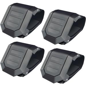 StarknightMT 4PCS UTV Windshield Clamps- Adjustable Universal Windshield Clamp Strap Kit Compatible with Polaris RZR Ranger General Maverick x3 Commander Defender Teryx Talon Pioneer Uforce