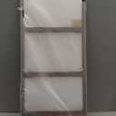 IDZO 4 Tier Wooden Ladder Shelf 44 in Bookcase Ladder Shelf Storage Shelves Rack Shelf Unit for Office and Home 44 x 16.5 inches, Wood Brown