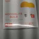 hooga Sleep Light Bulb, Amber Light Bulbs for Sleep Therapy, Blue Light Blocking, 1600K Dim Light Bulbs 7W Equivalent, Mood Soothing Light, E26 A19 Warm Light Bulbs for Bedroom, Nursery, 2 Pack.