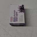 PREXTEX 100 Count Purple Halloween Lights - 20 ft Fairy String Lights with Black Wire - Violet Indoor and Outdoor Mini Light for Halloween Parties, Christmas Holiday Decorations, Fences and Patios