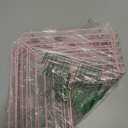 YASONIC Corner Adhesive Shower Caddy, with Soap Holder and 12 Hooks, Rustproof Stainless Steel Bathroom Organizer, No Drilling Wall Mounted Rack, Pink, 3-Pack