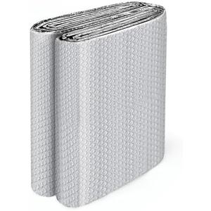 Reflective Window Insulation, Double Reflective Bubble Insulations Sheet, Aluminum Foil Bubble Shield, Reflectix Insulation Roll Maintain RoomTemperature for RV Windows (48IN X 10FT)