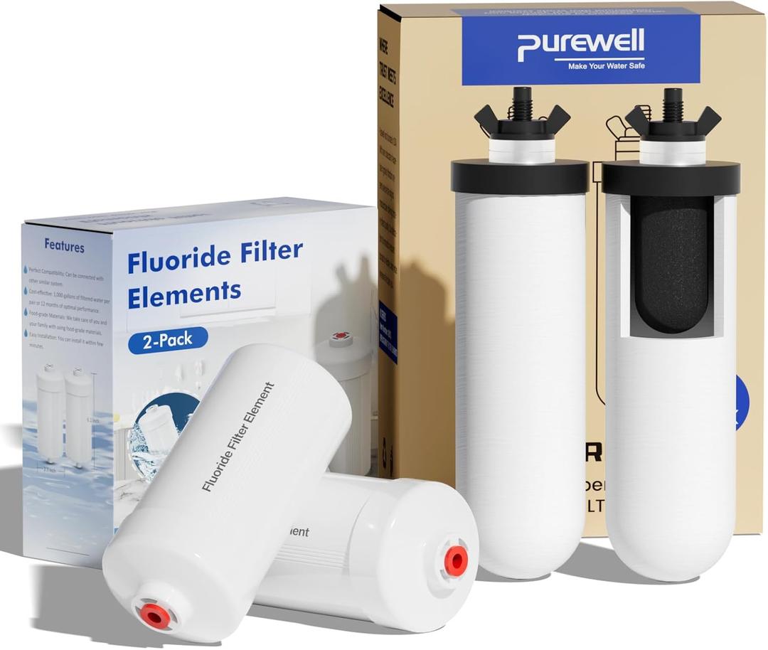 Purewell 8-Stage PF-4&FL-2 Purification Elements Set