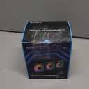 Lian Li UNI Fan SL-Infinity Wireless 120 - Triple Pack - 2.4 GHz Wireless Signal ARGB Fan Control - Double Infinity Mirror Design - Low Noise - Controller Included - Black (12SLIN1W3B)