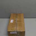 Cat & Dog Bowls - Ceramic Elevated Pet Raised Cat Food Bowls Set, 12 Ounce Small Dogs Bowls, Dishwasher Safe (2 Bone Pattern bowls & Black Stand)