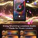128GB MP3 Player with Bluetooth and WiFi, Android 14 MP3 Player for Kids, HiFi Spotify Player with Lossless, 5.5" Touchscreen Portable Music Player, Multi-Format, Parental Lock, 3000mAh, Up to 1TB