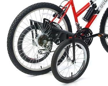 TITAN Bike USA Heavy-Duty Adult Training Wheels – Patented Stabilizer Kit for 24"–27" Bicycles, Supports 250+ lbs, Original Full-Size Bike Training Aid, Not for Electric or E-Bikes