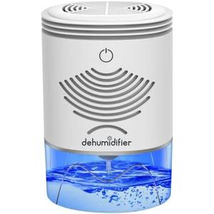 Dehumidifier TOMERSUN 2600 Cubic Feet(280 sq ft) Small Dehumidifiers for home 35oz Mini Dehumidifier for home,Basement,Bathroom, Closet,RV,Bedroom,Kitchen