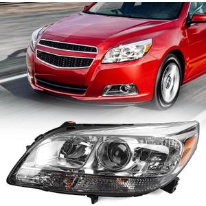 Chevy Malibu 2013 2014 2015 Headlight Assembly 2016 Malibu Limited Head Light Replacement Halogen Headlamp Left Driver Side 23294938