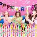 Roller Skate Party Favors for Kids - 24PCS Colorful Skate Bubble Wands Sports Theme Birthday Party Supplies Goodie Bag Fillers Classroom Rewards