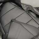 EKR Corolla Seat Cover Custom Fit for Toyota Corolla 2023 2024 2025 2026 LE, Leather Car Seat Cover Full Set-Faux Leather (Black)