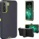 for Galaxy S21 5G case,Samsung S21 Heavy Duty case,[Military Grade Protective ],[Shockproof] [Dropproof] [Dust-Proof], Compatible with Samsung Galaxy S21 5G (Blue Green)