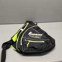 Franklin Sports Pickleball Bags - Sling Bag Backpack for Gear + Equipment - Men + Women - Holds Paddles, Balls + Accessories (One Size, Black/Green)