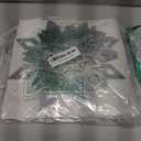 Crafare Christmas 3D Hanging Snowflakes Ornaments 3 Size 18PCS White Silver Snowflakes Hanging Garland for Winter Wonderland Holiday New Year Party Home Decoration