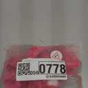 Lilosy Sexy Underwire Cute Push Up Strappy Embroidered Mesh Sheer Lingerie Set See Through Panty Bra (Small, Bow Hot Pink)