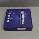 Chicclly Professional Hair Clippers for Men&Women, Low Noise Hair Cutting Kit with 10 Color Combs, LED Display, Gifts for Men, 5H Cordless Clippers and Trimmers Set with Scissors,Cape