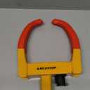 KAYCENTOP Universal Wheel Lock, Security Trailer Wheel Lock, Tire Lock Anti Theft for Trailers Golf Cart SUV Boat ATV Motorcycle Camper, 3 Keys (Yellow-Red)