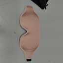 Sleep Eye Mask for Men Women, Sleeping Mask for Side Sleeper, Travel Blackout Night Blindfold Eye Shade Cover with Adjustable Strap (Pink)