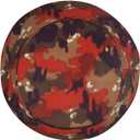 Bucket Hat Fashion Sun Cap Packable Outdoor Fisherman Hats Summer Beach Travel Fishing Hat for Women and Men (One Size, Flame Camo Camouflage Fashion Hunting)