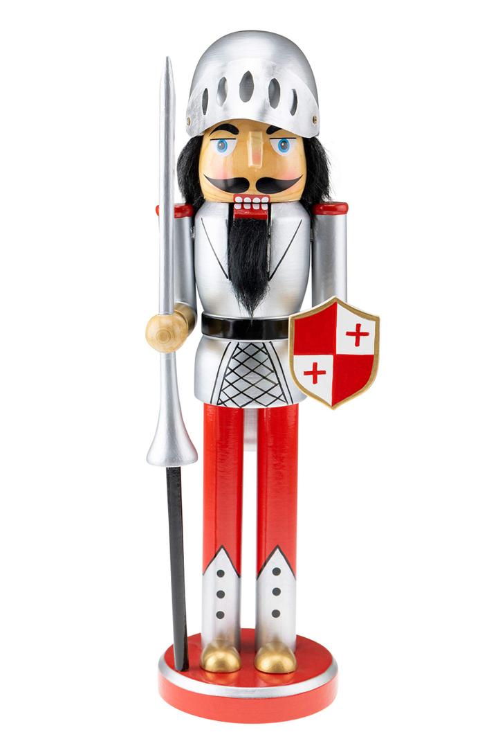 14 Inch Italian Wooden Nutcracker - Festive Martinique