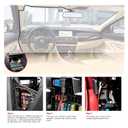 Radar Detector Hardwire Kit,Direct Wire Wiring kit for Escor t Valentine One Unide n Beltronics cobr a Radar Detector Quick Connection Plug and Play Power Cord Cable(13FT RJ11)